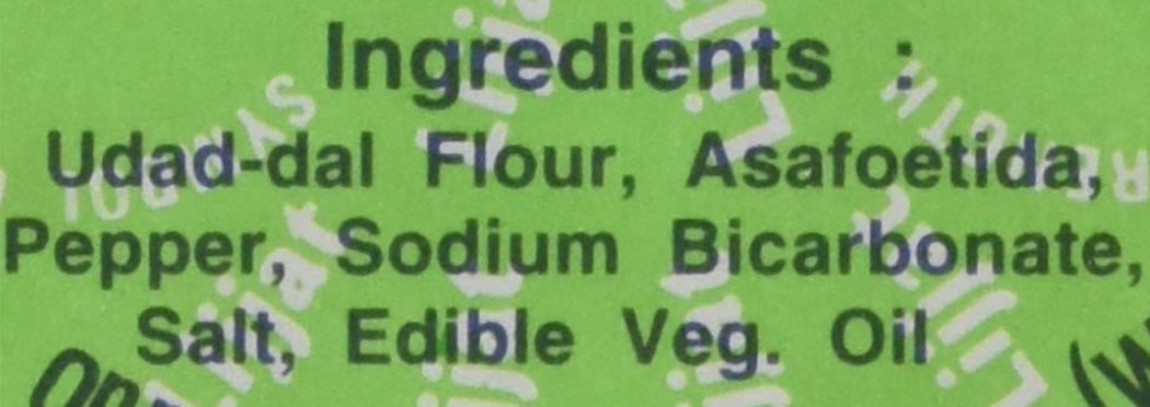 Udad Black Pepper Papad