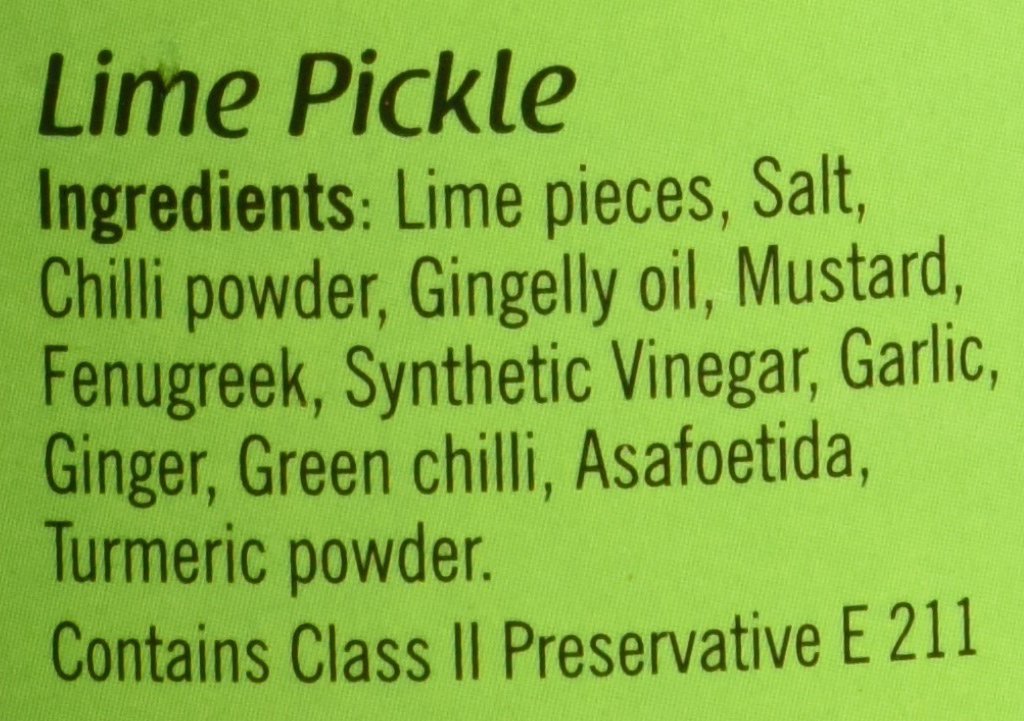 Lime Pickle