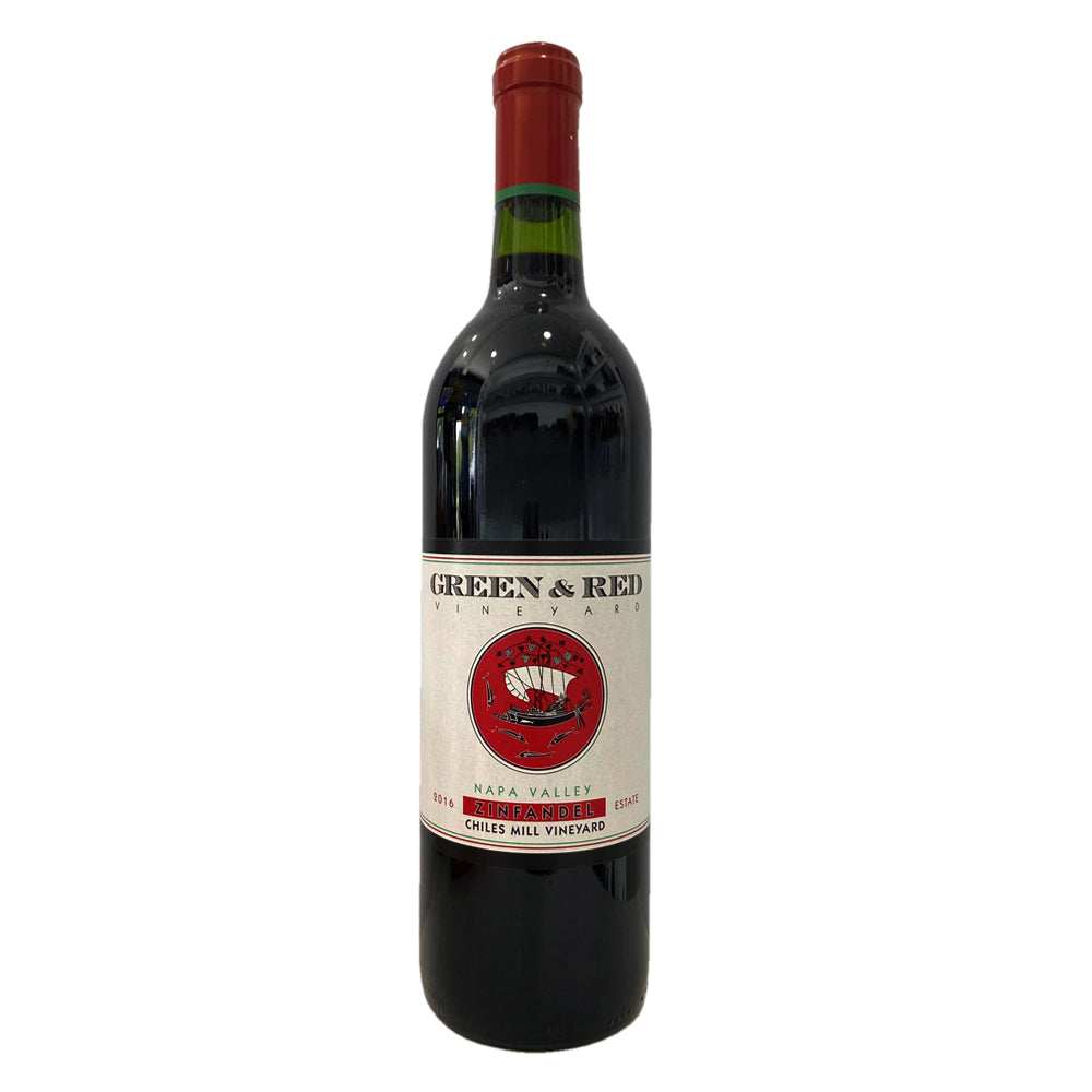 Green & Red Zinfandel Napa Valley Chiles Mill Vineyard 2016