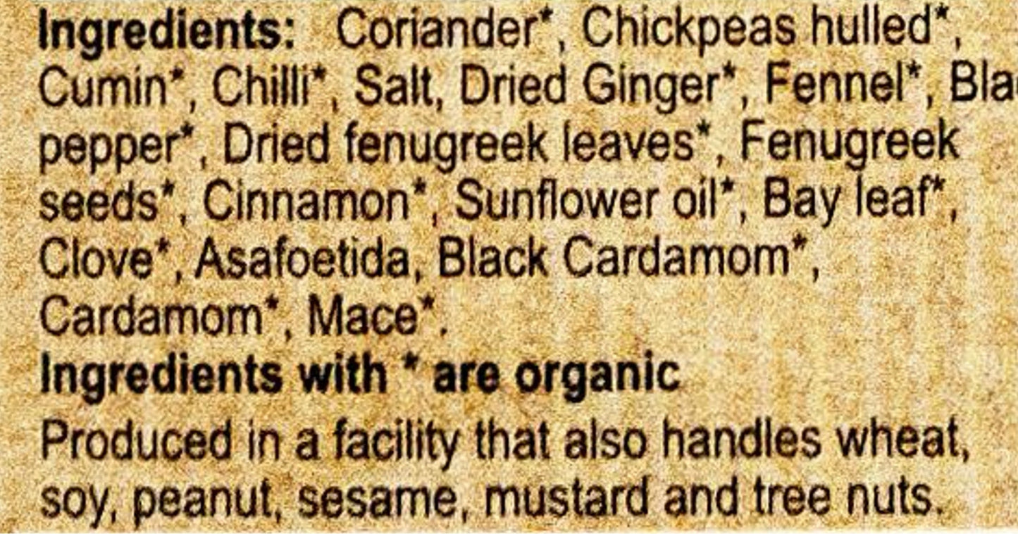 Chickpeas Chole Spices