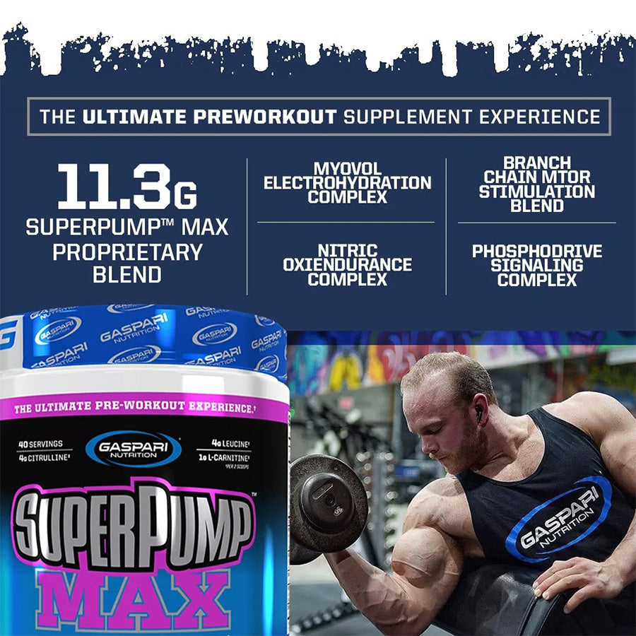 Gaspari Nutrition SuperPump Max 40 Servings