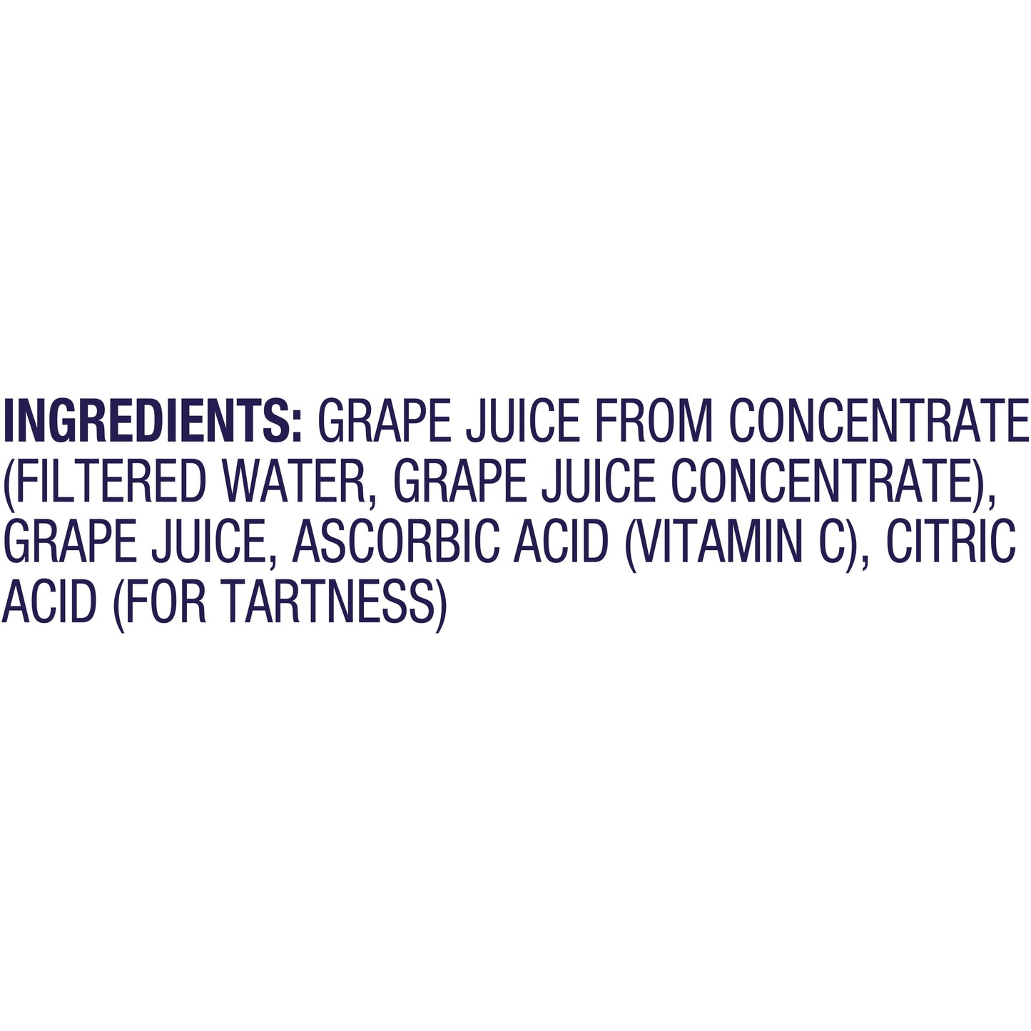 Welch's 100% Grape Juice, Concord Grape, 96 fl oz Bottle