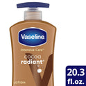 Vaseline Intensive Care Radiant Non Greasy Moisturizing Body Lotion, Cocoa, 20.3 fl oz