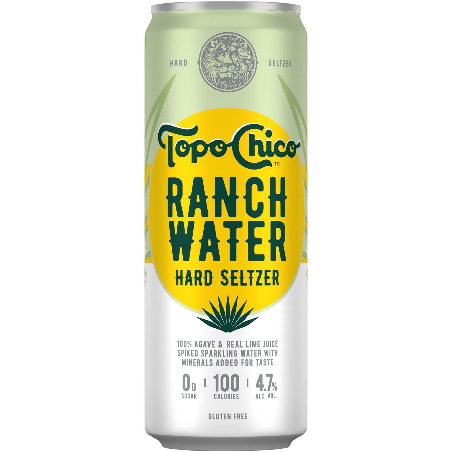 Topo Chico Ranch Water Original  Hard Seltzer, 12 Pack, 12 fl oz Cans, 4.7% ABV