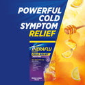 Theraflu Severe Cough Cold and Flu Nighttime Relief Medicine Powder, White Tea and Honey Lemon, 6 Count