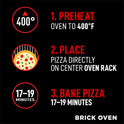 Red Baron Frozen Pizza Brick Oven Supreme, 18.64 oz