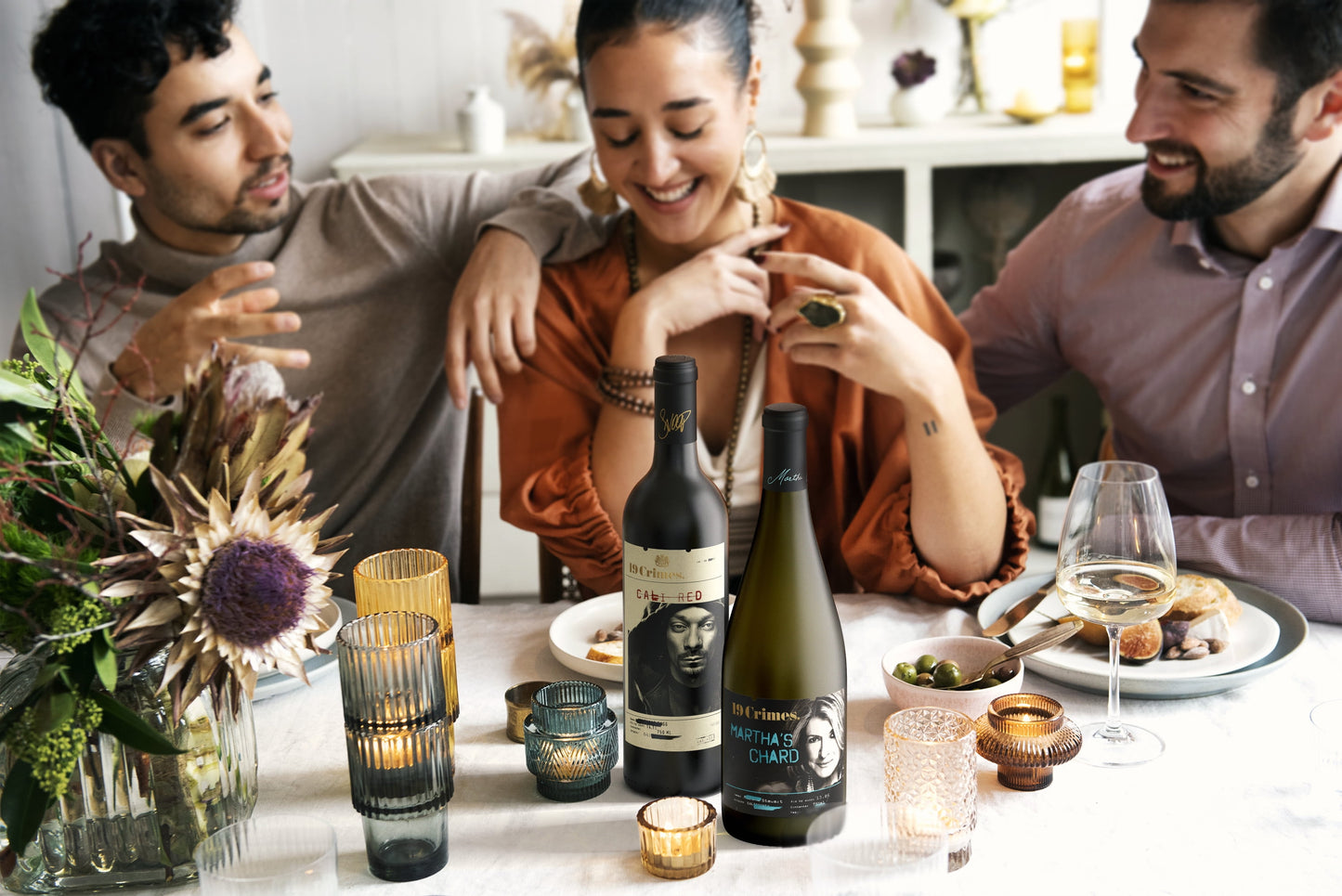 19 Crimes Martha's Chard Chardonnay White Wine, 750ml Bottle, 13.8% ABV