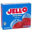 Jell-O Berry Blue Artificially Flavored Gelatin Dessert Mix, 3 oz Box