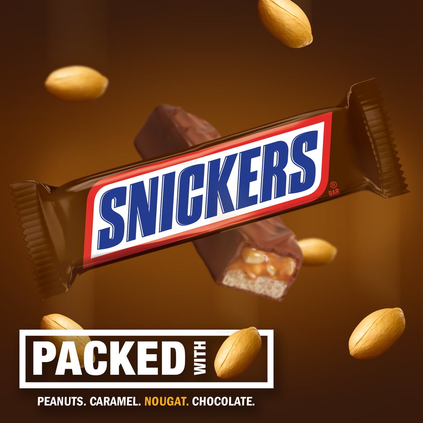 Snickers Full Size Candy Chocolate Bar - 1.86 oz Bar