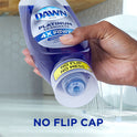 Dawn EZ-Squeeze Platinum Dish Washing Liquid Dish Soap, Refreshing Rain Scent, 18.0 fl oz