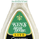 Ken's Steak House Lite Creamy Caesar Dressing 16 fl oz