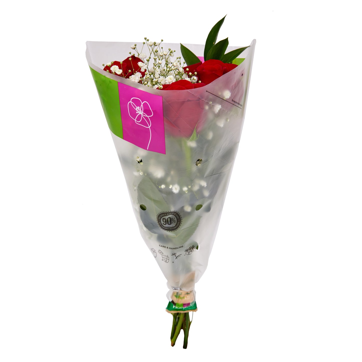 Fresh-Cut Extra-Large Premium Rose and Flower Bouquet, Minimum of 17 Stems, Colors Vary