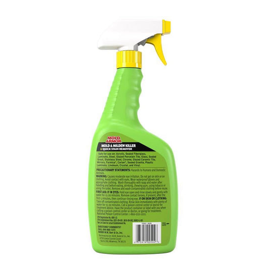 MOLD ARMOR Mold and Mildew Killer + Quick Stain Remover, 32 oz.