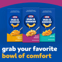 Kraft Three Cheese Mac N Cheese Macaroni and Cheese Dinner with Mini-Shell Pasta, 7.25 oz Box