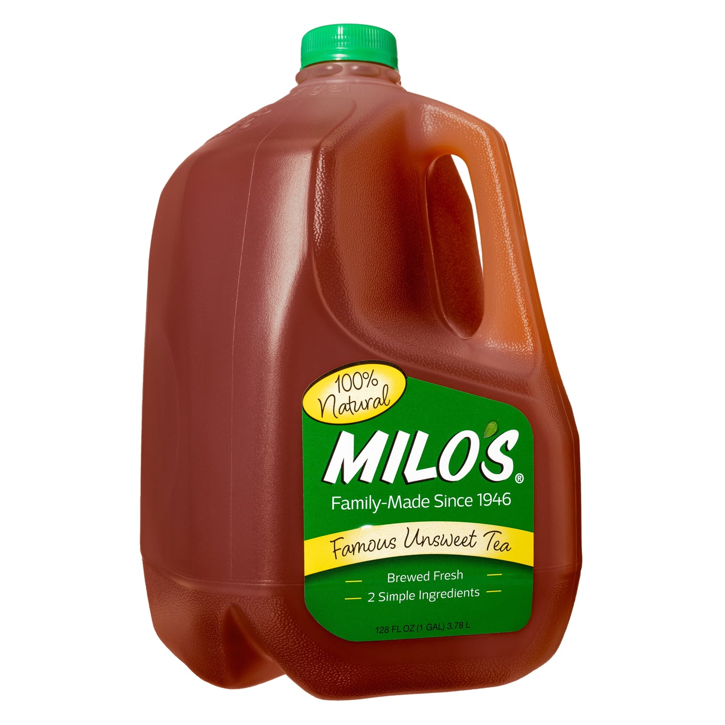 Milo's 100% Natural Famous Unsweet Tea, 128 fl. oz. Jug