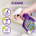 OxiClean plus Bleach, No Drip Foam, Mold & Mildew Bathroom Stain Remover 30 oz.