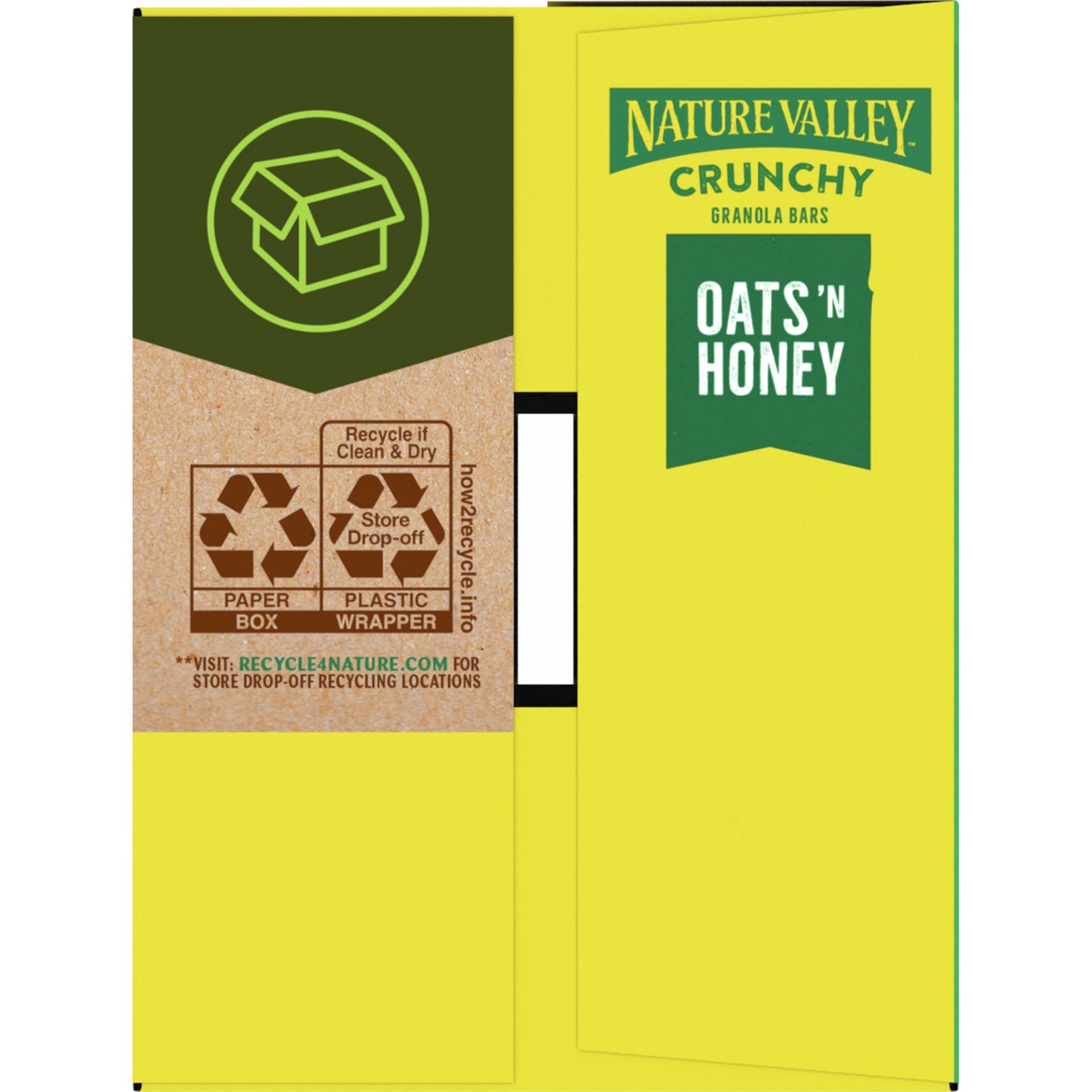 Nature Valley Crunchy Granola Bars, Oats 'n Honey, 48 Bars, 35.76 OZ (24 Pouches)
