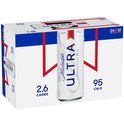 Michelob ULTRA Light Beer, 24 Pack Beer, 12 fl oz Cans, 4.2 % ABV, Domestic