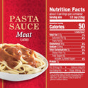 Hunt's Meat Flavored Pasta Sauce, 100% Natural Tomato Sauce, Spaghetti Sauce, 24 oz Can