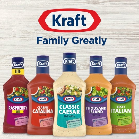 Kraft Classic Caesar Salad Dressing, 16 fl oz Bottle