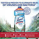 Lysol Multi-Surface Cleaner, Sanitizing and Disinfecting Pour, to Clean and Deodorize, Cool Adirondack Air, 48oz