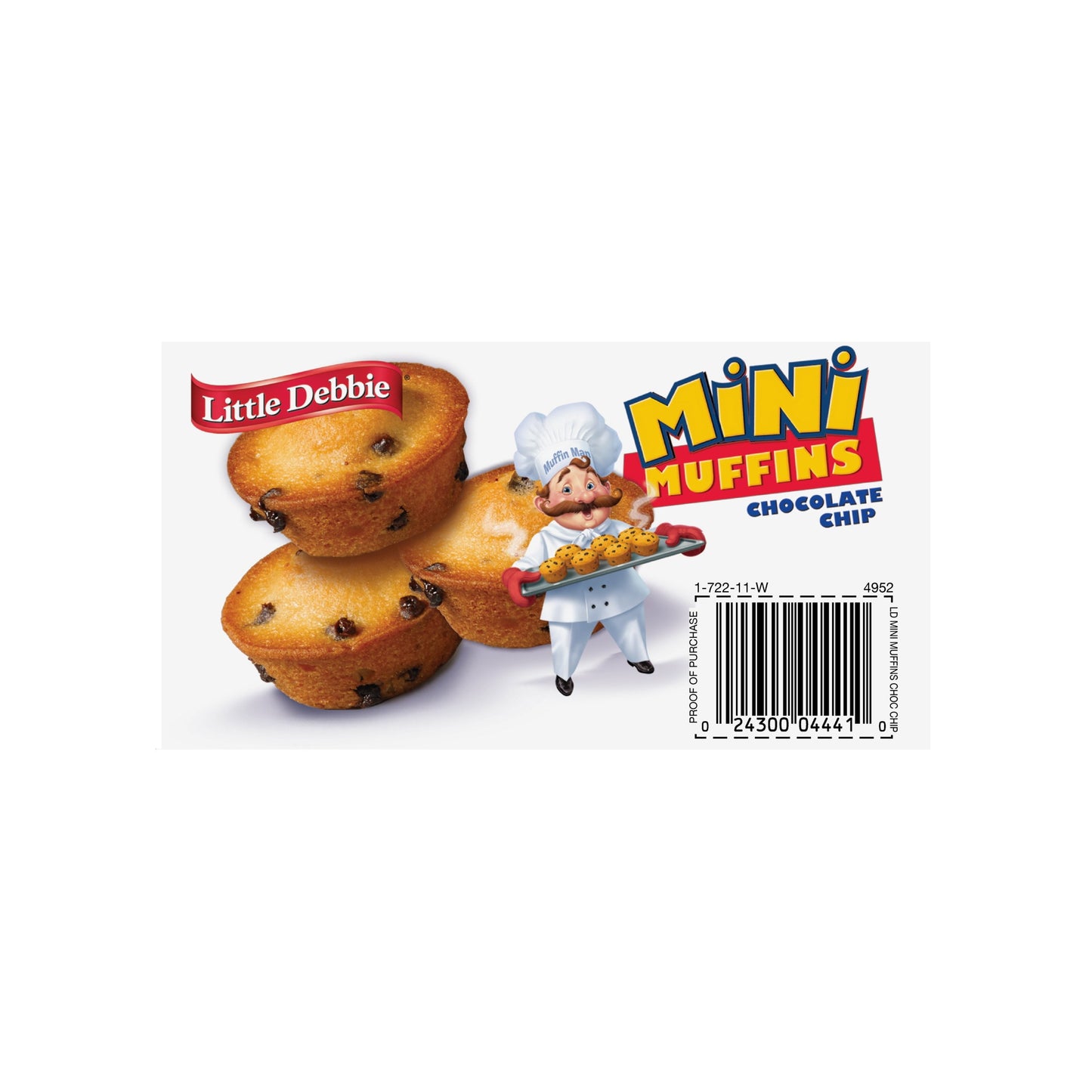 Little Debbie Chocolate Chip Mini Muffins, 8.44 oz