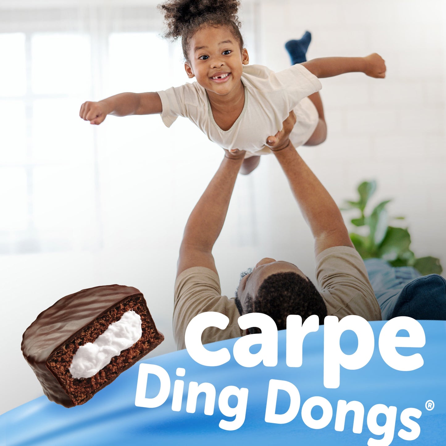 Hostess Chocolate Ding Dongs Snack Cakes - 12.70 oz, 10 Count