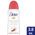 Dove Advanced Care Women's Antiperspirant Deodorant Dry Spray, Apple and White Tea, 3.8 oz