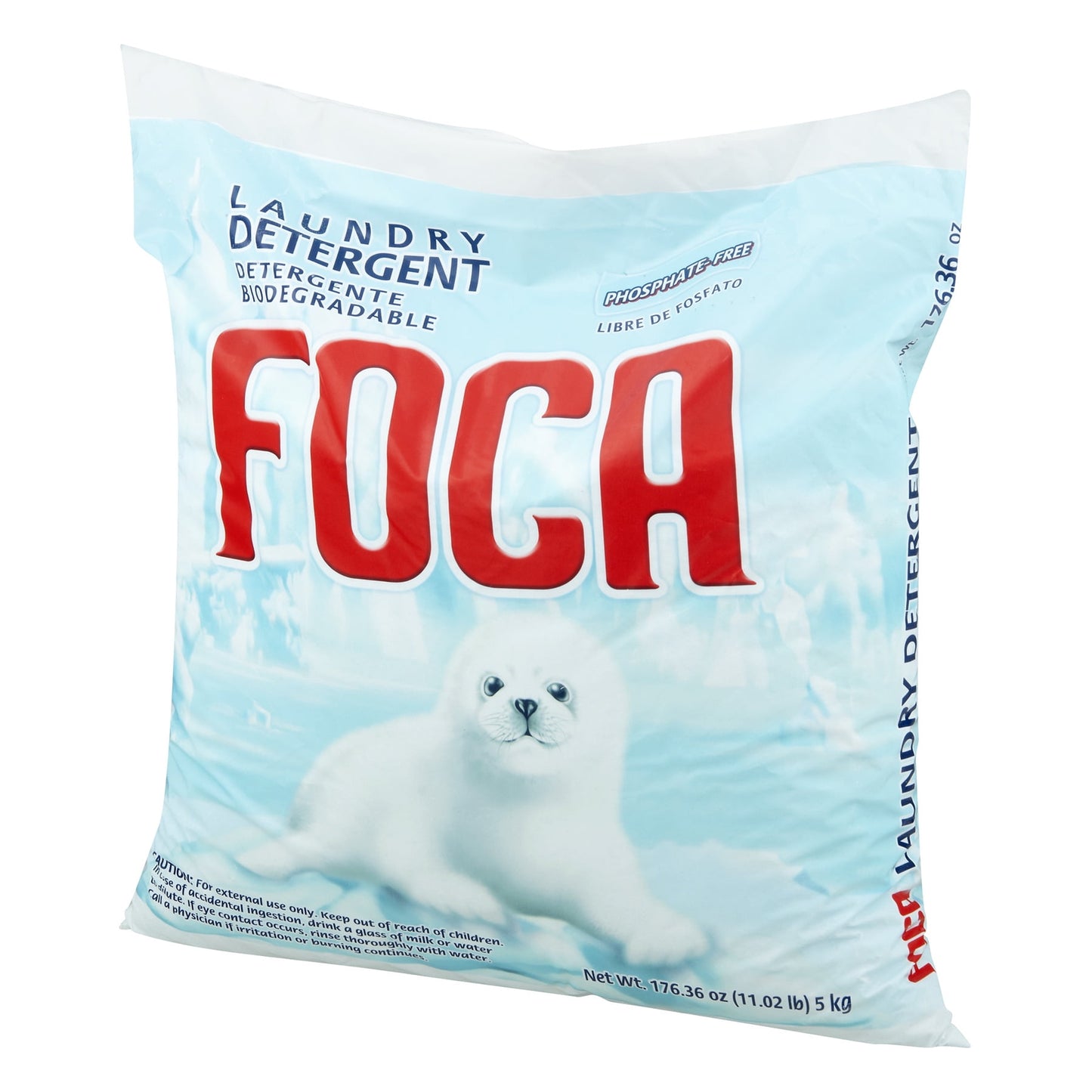 Foca Phosphate Free Laundry Detergent, 176.36 oz