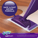 Swiffer WetJet Liquid Floor Cleaner, Lavender Vanilla & Comfort, 1.25 Liter (2 Pack)