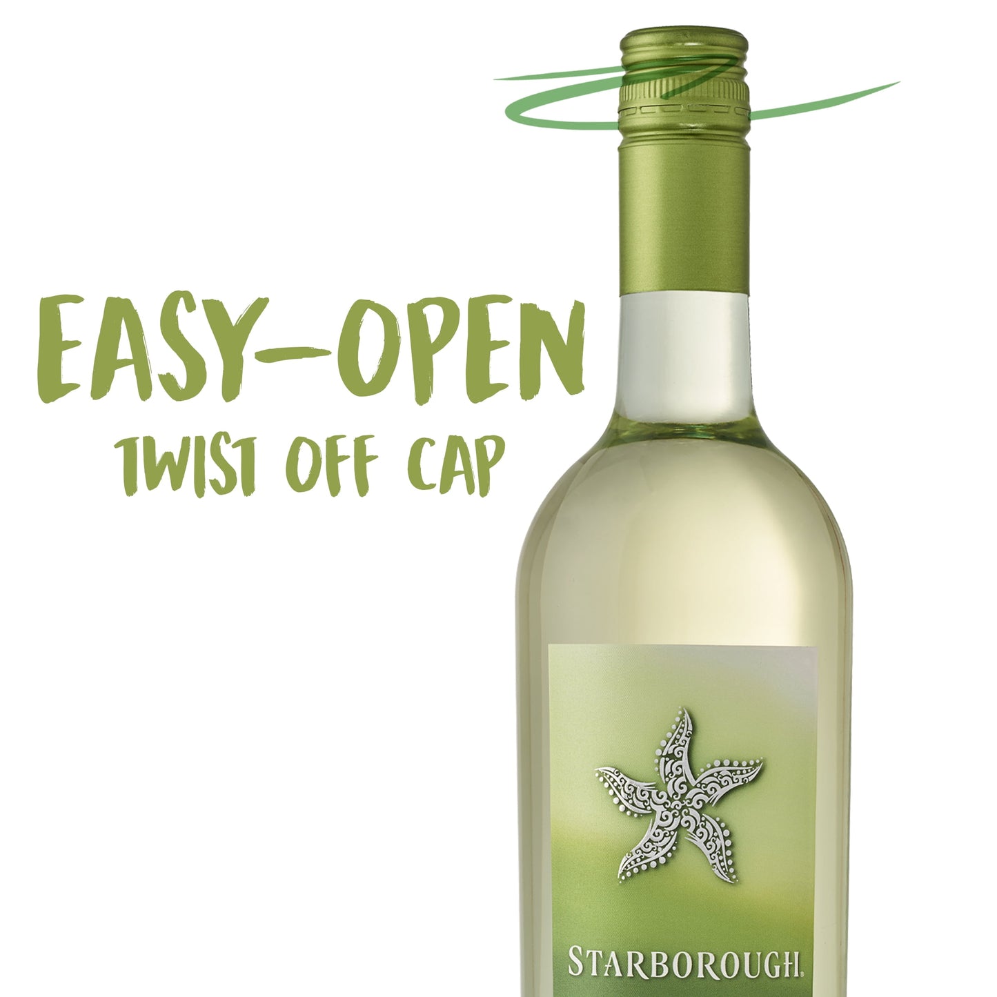 Starborough New Zealand Sauvignon Blanc White Wine, 750ml Glass Bottle