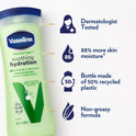 Vaseline Intensive Care™ Hand and Body Lotion Soothing Hydration for Dry Skin with Aloe Vera Extract & Ultra-Hydrating Lipids, 10 oz