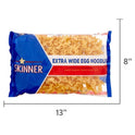 Skinner Extra Wide Egg Noodles Pasta, 12-Ounce Bag