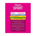 Playtex Sport Multi-Pack Regular And Super Plastic Applicator Unscented Tampons, 48 Ct Total, 360 Degree Sport Level Period Protection, Traps Leaks, No-Slip Grip Applicator, Moves With You