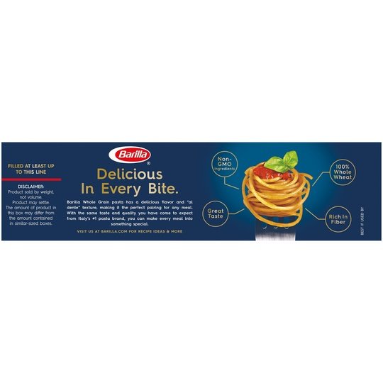 Barilla Whole Grain Spaghetti Pasta, 16 oz