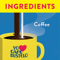 Café Bustelo, Espresso Style Dark Roast Ground Coffee, 10 oz. Can