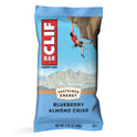 CLIF BAR - Blueberry Almond Crisp - Made with Organic Oats - 11g Protein - Non-GMO - Plant Based - Energy Bars - 2.4 oz. (6 Pack)