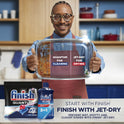 Finish Jet-Dry Rinse Aid, 23oz, Dishwasher Rinse Agent and Drying Agent