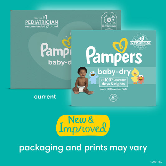 Pampers Baby Dry Diapers Size 4, 28 Count (Select for More Options)