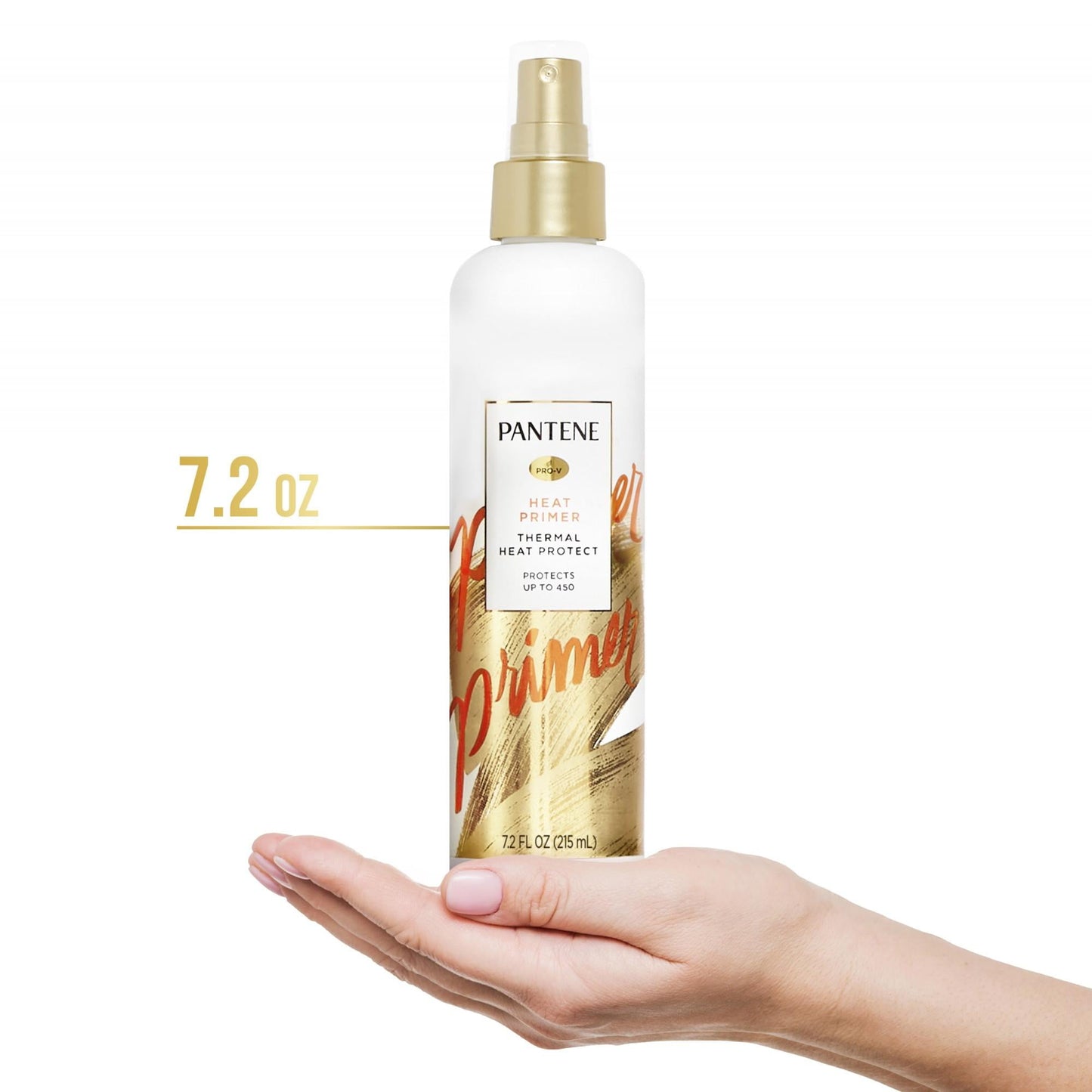 Pantene Pro-V Shine Enhancing Thermal Heat Protection Primer Hair Spray, 7.2 fl oz