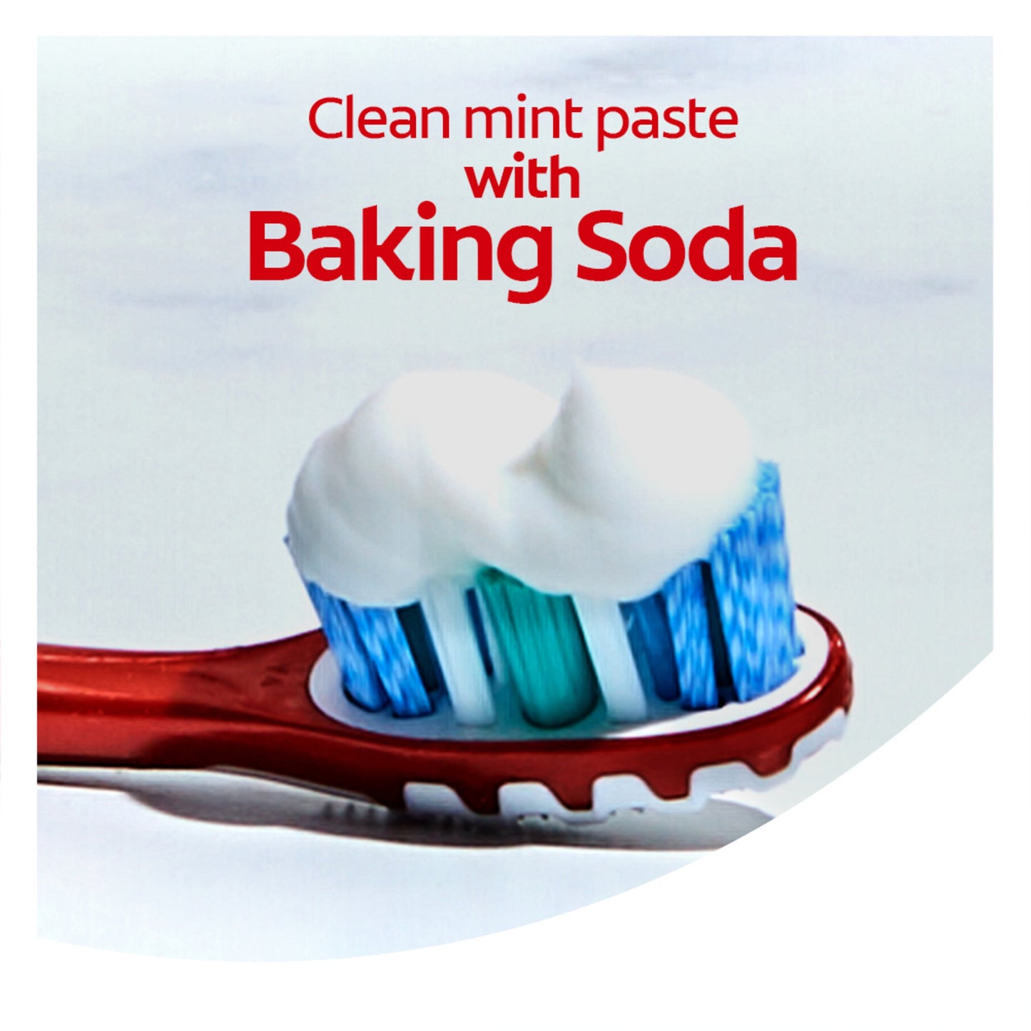 Colgate Optic White Stain Fighter with Baking Soda Whitening Toothpaste, Clean Mint, 6 Oz Tube