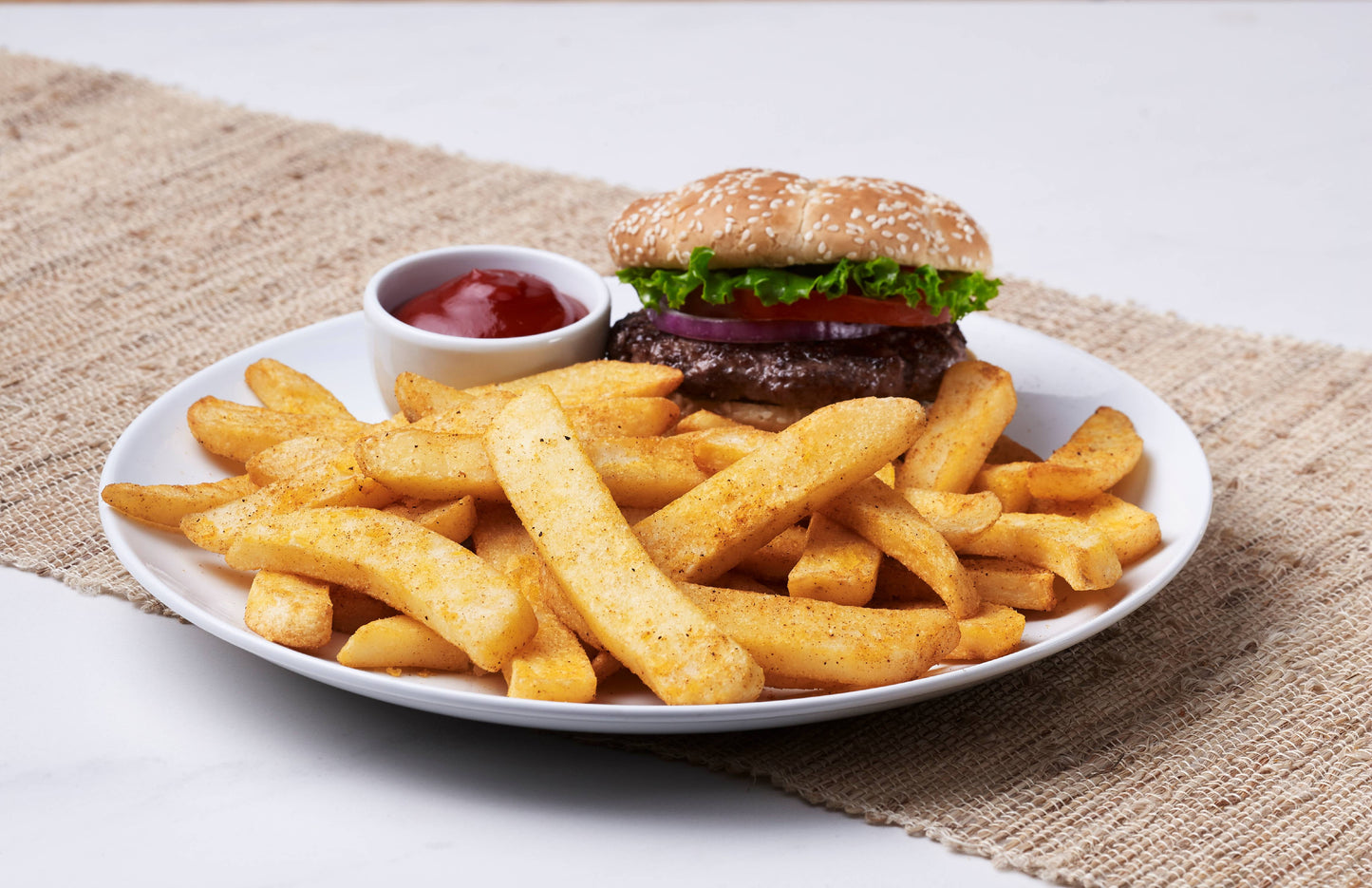 Red Robin Seasoned Steak Fries, 22 oz (Frozen)