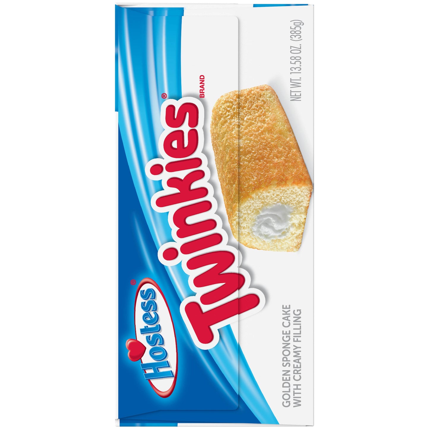 HOSTESS TWINKIES, Creamy Golden Sponge Cake, Individually Wrapped - 13.58 oz, 10 Count