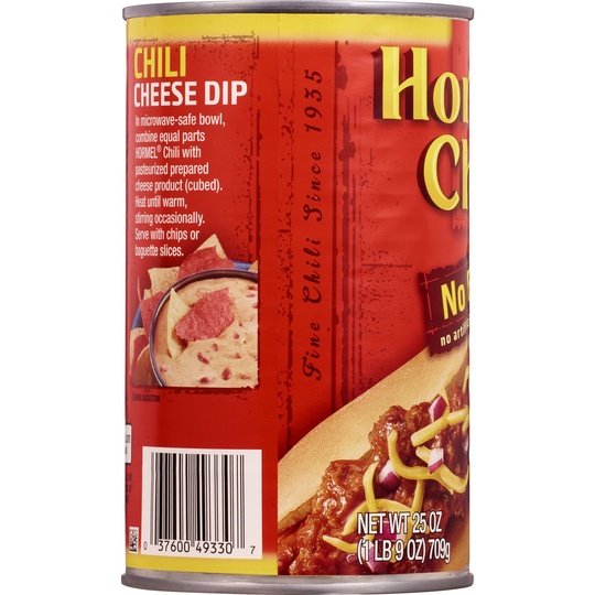 HORMEL Chili No Beans, 25 oz