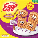 Eggo Minis Cinnamon Toast Waffle Bites, 25.8 oz, 24 Count (Frozen)