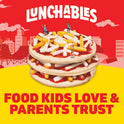 Lunchables Extra Cheesy Pizza Kids Lunch Snack, 4.2 oz Tray