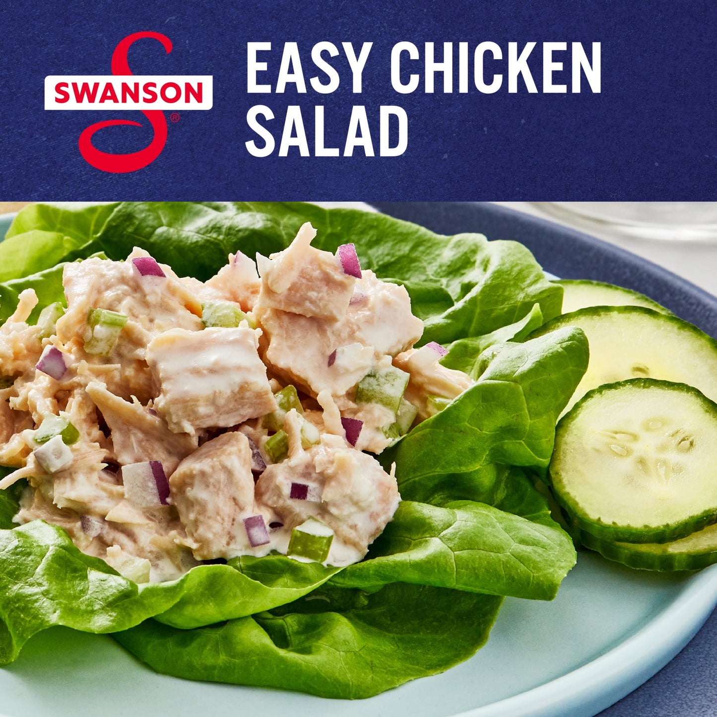 Swanson White Premium Chunk Canned Chicken Breast in Water, Fully Cooked Chicken, 4.5 oz Can