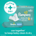 Pampers Baby Fresh Baby Wipes 3X Flip-Top Packs 216 Wipes