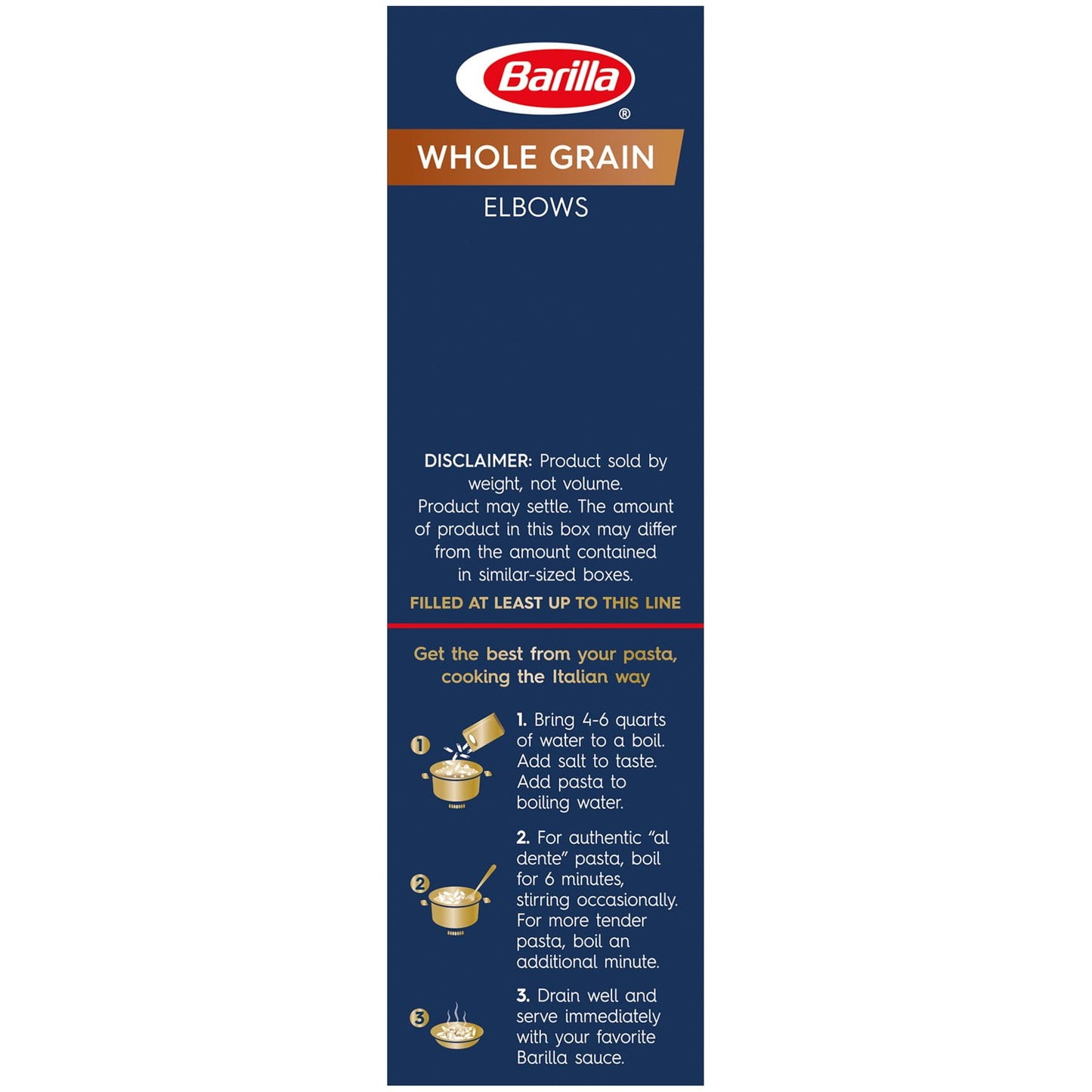 Barilla Whole Grain Elbows 16oz.