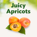 Del Monte Lite Apricot Halves, Canned Fruit, 15 oz Can